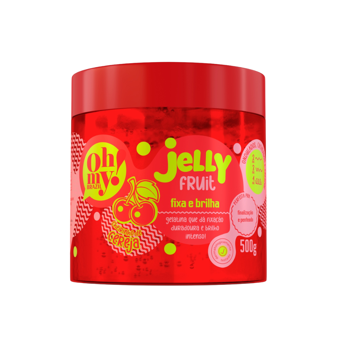 OH MY JELLY FRUIT FIXA E BRILHA 500G